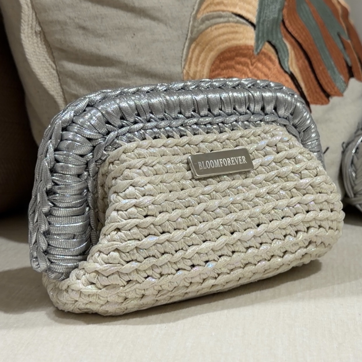 Pearl & Silver Mini Bag🐚