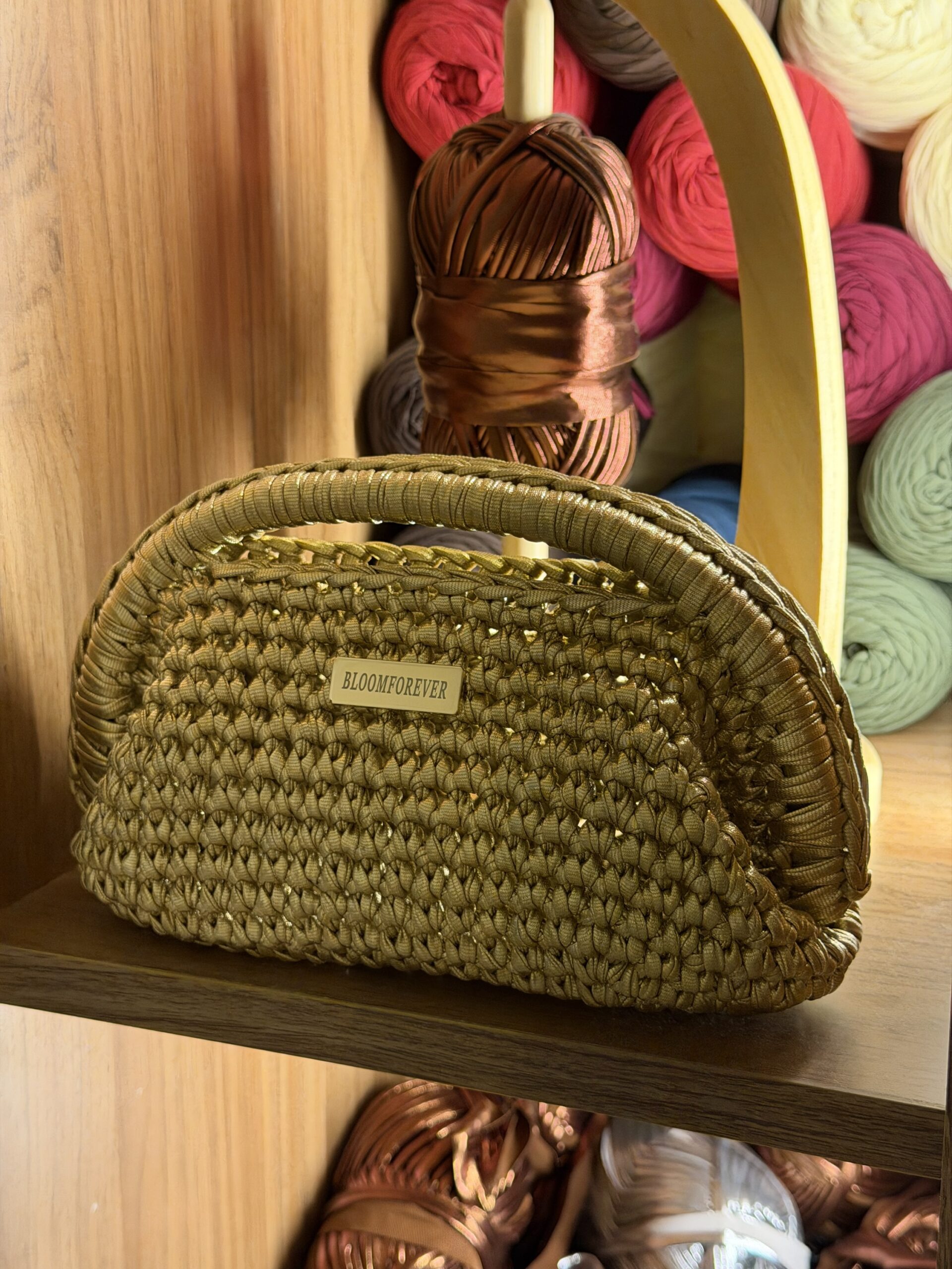 Lumi Gold Bag-large